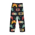 thumbnail image 5 of Fotbe Men'S Retro Video Gameclassic Pajama Pants With Elastic Waist And Drawstring Pockets，Pajama Pants Mens Lounge Pants Super Soft, 5 of 9