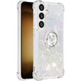 thumbnail image 3 of Case for Samsung Galaxy S24 Plus Case Girls Women Glitter Clear TPU Cute Bling Love Quicksand Sparkle Case with Stand Shockproof Liquid Case for Samsung Galaxy S24 Plus Colorful YBZ, 3 of 14