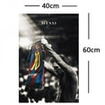 thumbnail image 2 of Goodern Lionel Messi Poster Lionel Messi Wall Art Print Football Sports Decor Superstar Poster Canvas Wall Art Artwork Modern Home Decor Painting for Living Room Wall Decor Gifts Unframed 40x60cm, 2 of 3
