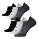 thumbnail image 1 of Calcetines Brooks Run-In Invisibles Paquete de 6 Asfalto/Blanco/Negro Talla S, 1 of 6