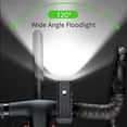 thumbnail image 3 of 10000mAh Front Bike Light 5T6 3000 Lumens Bicycle Light USB Rechargeable Powerful Flashlight MTB Lamp LED Headlight Rear Light ,Powerful Illumination, 3 of 7