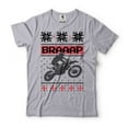 thumbnail image 5 of Mens Motorcycle T-shirt Motorbike BRAAAP Shirt Christmas Gifts Biker Rider Shirt Xmas Gifts (Large Military Green), 5 of 6