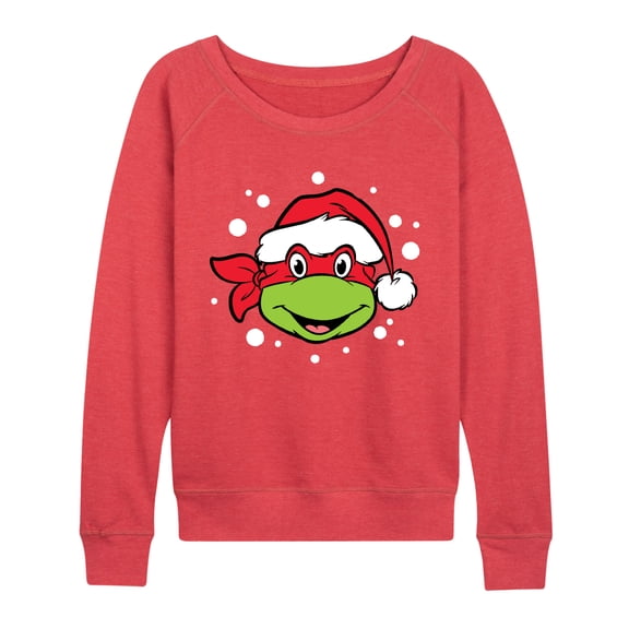 Teenage Mutant Ninja Turtles - Wreath Burst - Women's French Terry Long Sleeve Pullover