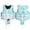 Light Blue, variant on Blue Heart-Shaped Buoyancy Vest for Boys and Girls - Safe and Secure Water Sports Gear for Snorkeling, Swimming, and Rafting