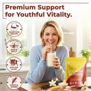 Healthy Living Proteins Multi Collagen Peptides Powder, Vanilla, 1lb