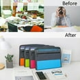 thumbnail image 4 of SUGARMOM  Expanding File Folder 13 Pockets with Zipper Closure  TRANBO Letter/A4 Size Plastic Portable Document Organizer (Black), 4 of 6