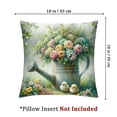 thumbnail image 4 of nygtbtfer Pillows Pillows Watercolor Flower Garland Spring Pillowcase with Covers for Sofa Couch Home Chair Decoration White, 4 of 7