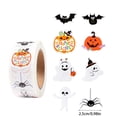 thumbnail image 2 of THOPBPRK Halloween Stickers for Party Favors, Adhesive Decorative Decals for Bags, DIY Craft Supplies for Classroom Rewards, Spooky Holiday Decorations, 1Pack C, 2 of 6