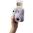 thumbnail image 6 of Fujifilm Instax Mini 12 Instant Camera with Instax Mini Film - Foil Pack (2 Pack) & Case Accessory Kit (Lilac Purple), 6 of 7