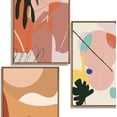 thumbnail image 4 of IDEA4WALL 3 Piece Framed Canvas Wall Art for Living Room, Bedroom Mattis and Brutalist Canvas Prints for Modern Home Decoration Ready to Hang, 4 of 5