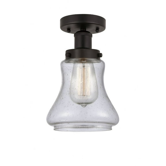 Innovations Lighting - Bellmont - 1 Light Semi-Flush Mount In Industrial