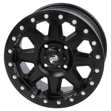 4/137 Tusk Uinta Beadlock Wheel 14x7 5.0   2.0 Matte Black