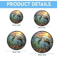 thumbnail image 5 of Personalized Turtle Suncatcher Stained Glass, Turtle Stained Glass Window Hanging Turtle Sun Catchers Indoor Window Décor YRWJOy, 5 of 5