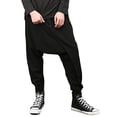 thumbnail image 3 of Men's Casual Vintage Harem Pants Hip Hop Loose Yoga Trousers, 3 of 10