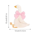 thumbnail image 3 of Silly Goose Birthday Party Decoration, Goose Figurine with Bow, Funny Table Centerpiece Gift for Party Favor Desk and Shelf Display, 3 of 7