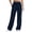 A-Navy, variant on Fashion Plus Size Gym Yoga Pants for Women Boho Hippie High Waist Wide Leg Long Flared Bell Bottom Pants Save to 65% off!