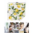 thumbnail image 5 of Hokiten Kitchen Dinner Napkins Set of 4 White Flowers Cloth Napkins Reusable Washable Table Napkins for Weddings Cocktail Parties Holiday Table Decor 20x20 Inch, 5 of 8