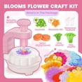 thumbnail image 4 of Kit de manualidades de tela para pintar el viento, ramos de flores para niñas de 3 a 12 años, 4 of 8