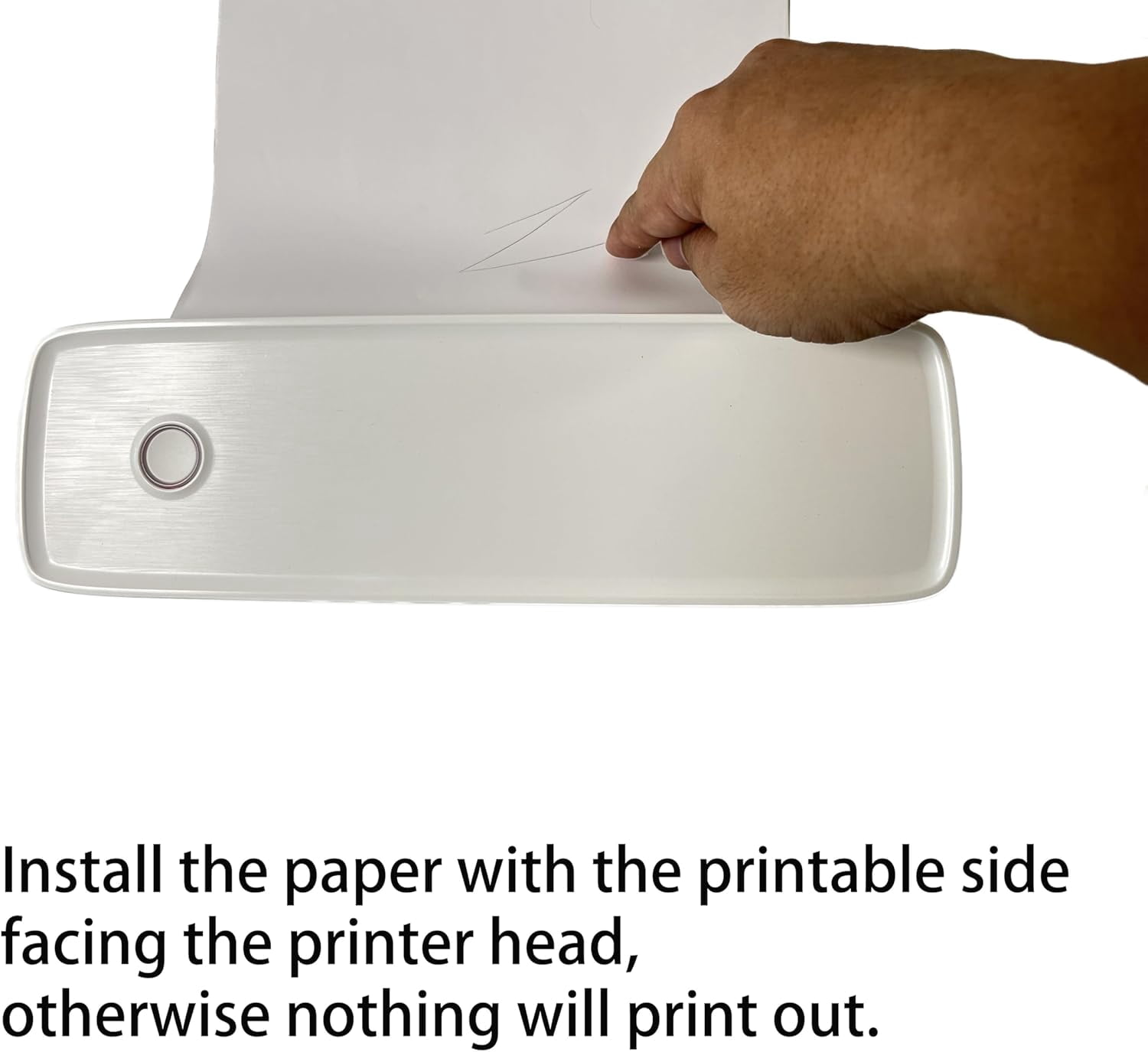 200 pages, BPA BPS free, thermal printer paper 8.5 x 11,letter,folded,continuous,without black mark for thermal printer