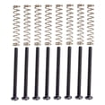 thumbnail image 1 of 8 Tornillos de guitarra eléctrica shamjiam Negro Humbucker, 1 of 5