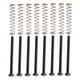 thumbnail image 1 of 8 Tornillos de guitarra eléctrica shamjiam Negro Humbucker, 1 of 5