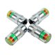 thumbnail image 1 of Tapas herméticas para válvulas de neumáticos para exteriores, protección contra todo tipo de clima (tapas de válvula resistentes duraderas y hermosas), tapas de presión de neumáticos para automóviles, camiones, motocicletas ZefeiWu 9024735297895, 1 of 1