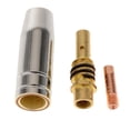thumbnail image 4 of Kits de Antorcha de Soldadura Punta MB15AK Boquil Conductora Juego de Herramientas de Varil de Accesorios de Antorcha de Soldadura 3 Uds Macarena Boquilla de punta de plasma, 4 of 6