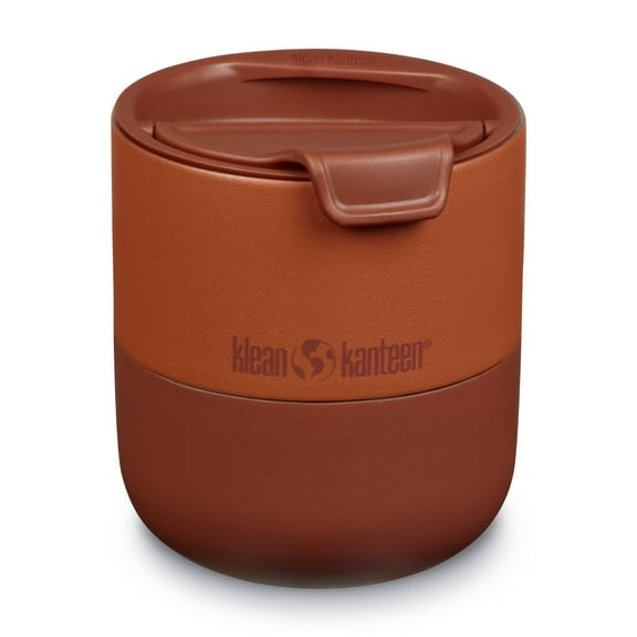 Klean Kanteen Rise 10oz Lowball - Stainless Steel Tumbler with Flip Lid - Autumn Glaze