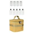 thumbnail image 3 of Frascos de especias para acampar, botella de aceite, botella de condimentos, bolsa de almacenamiento de condimentos, Caqui, 3 of 9