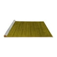 thumbnail image 2 of Ahgly Company Machine Washable Indoor Rectangle Abstract Yellow Contemporary Area Rugs, 8' x 10', 2 of 4