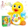 thumbnail image 2 of HOLA Dancing Walking Yellow Pato Interactivo Acción Aprendizaje Educativo Iluminar Juguete HOLA HOLA, 2 of 2