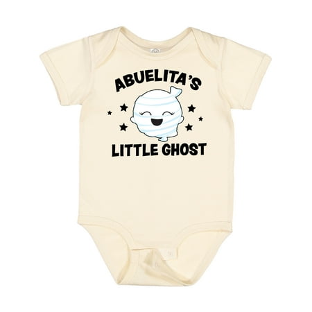 

Inktastic Cute Abuelita s Little Ghost with Stars Gift Baby Girl Bodysuit