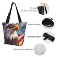thumbnail image 4 of Disketp Bald Eagle Pilot Bolsa de Hombro Casual para Mujer, Bolso Cruzado para Compras, Viajes y Uso Diario, 4 of 6