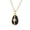 Black-B, variant on Easter Egg Necklace for Women Handmade Easter Gift Clover Necklace for Women Snowflake Sweater Chain Openable Red Heart Egg Necklace Gift for Wife Daughter