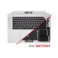 thumbnail image 2 of Replacement Top Case Assembly With Battery And Keyboard Compatible For MacBook Pro 16" (A2141 / Mid 2019) (UK English) (Used OEM Pull: Grade New) (Silver), 2 of 5