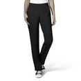 thumbnail image 2 of WonderWink 5155P Women's Full Elastic Pant - Black - XSP, 2 of 2