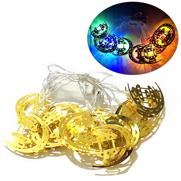 Bangcool LED String Light Decorative Moon Palace String Lamp Fairy Light for Eid al Fitr