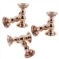 thumbnail image 3 of 6x Candelabros con Pilar de Metal, Centros de Mesa para Bodas, Candelabros Soporte de Velas, Dorado, 3 of 5