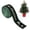 Army Green, variant on Clearance Under $1.4! Christmas Satin Velvet Ribbon Hot Bow Print for Tree Wreath and Crafts