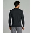 thumbnail image 3 of Real Essentials 3 & 5 Pack: Men's Mesh Quick Dry Athletic Long Sleeve T-Shirt UPF SPF UV Sun (Available In Big & Tall), 3 of 3