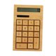 thumbnail image 5 of Bamboo Calculator Solar Power Functional Portable Anti Static for Business Hugo Calculadora de escritorio, 5 of 6