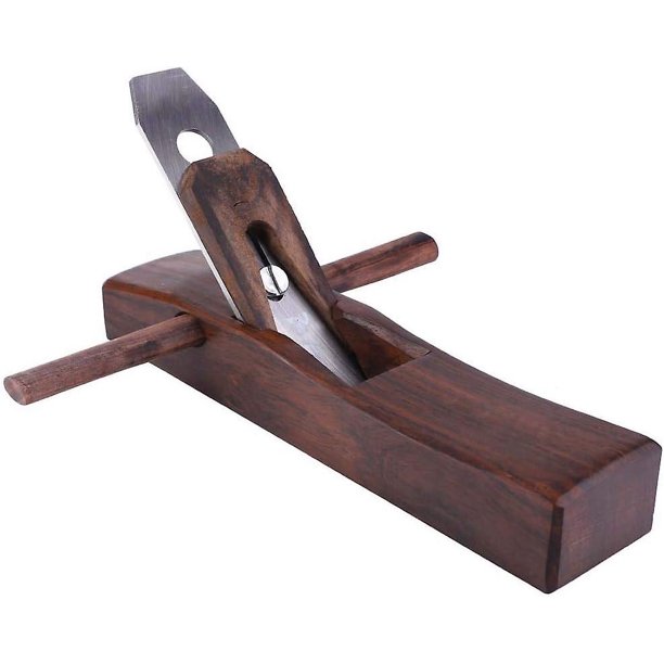 Banco cepillador de madera, cepillo de carpintero de acero, herramienta de carpintero de ébano para pulir y cortar accesorios de artesanía en madera