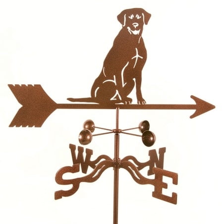 SWEN Products Hand Made Brittany Spaniel Dog Flat Post Mount Weathervane ~New~ 
