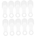 thumbnail image 6 of DECOMELODY Non Slip Hanger Grips 10Pack Clear Clothes for Wood Hangers Standard Clothing Store Design, 6 of 8