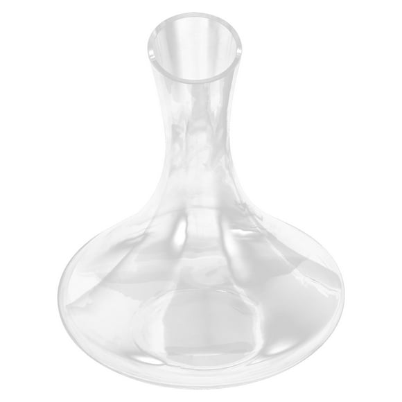 Decantador de vidrio transparente de diseño simple sin plomo para el hogar, 1 unidad