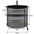 thumbnail image 3 of 2-Layers Herb Drying Rack,Food Dryer,Mesh Drying Rack,Mesh Net Dryer,Net Dryer, Drying Rack Hanging,Collapsible, 3 of 6