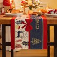 thumbnail image 1 of Christmas Table Runner, Winter Christmas Decorations Table Runners 72 Inches Long, Mas Decor Indoor Outdoor Farmhouse Home Kitchen Dining Party Decor Christmas Runner, 1 of 6