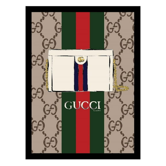 High Fashion Designer Handbag Framed Print