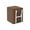 Brown#0, variant on Quilt Storage Bag Non Woven Fabric Brown Large Capacity for Dormitory Bedroom Clothing Miscellaneous Items Travel Moving 12.99*17.71*9.84 in M Sizes 1 Bag