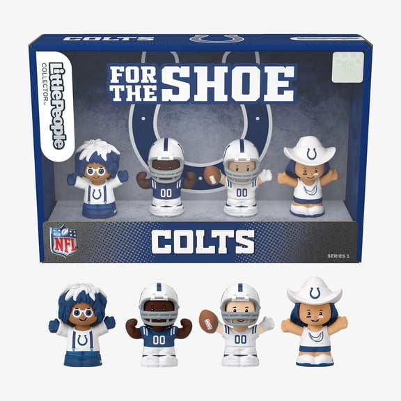 Fisher Price - Little People Collector: x NFL Indianapolis Colts 4-Pack, Special Edition